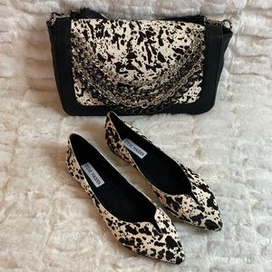 Steve Madden Vyperrr Calf fur Flats
